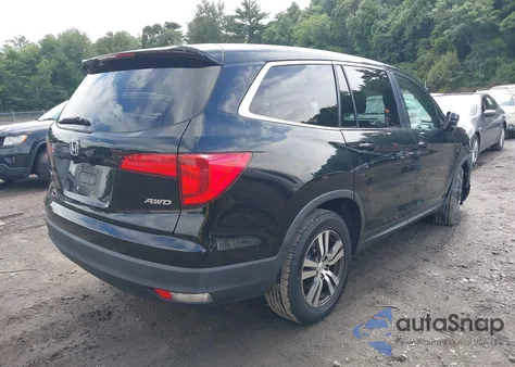 2017 Honda Pilot Ex-L z USA, uszkodzony, nr VIN 5FNYF6H51HB011753